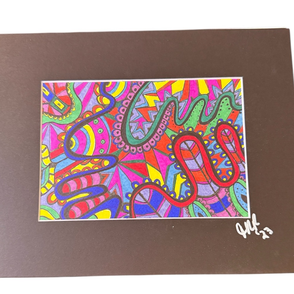 Original Intuitive Abstract Drawing